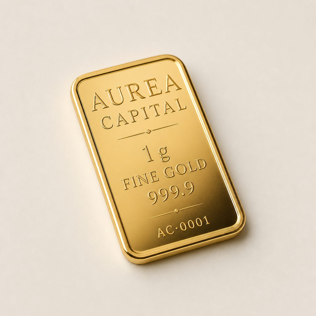 1 g Aurea Gold Bar