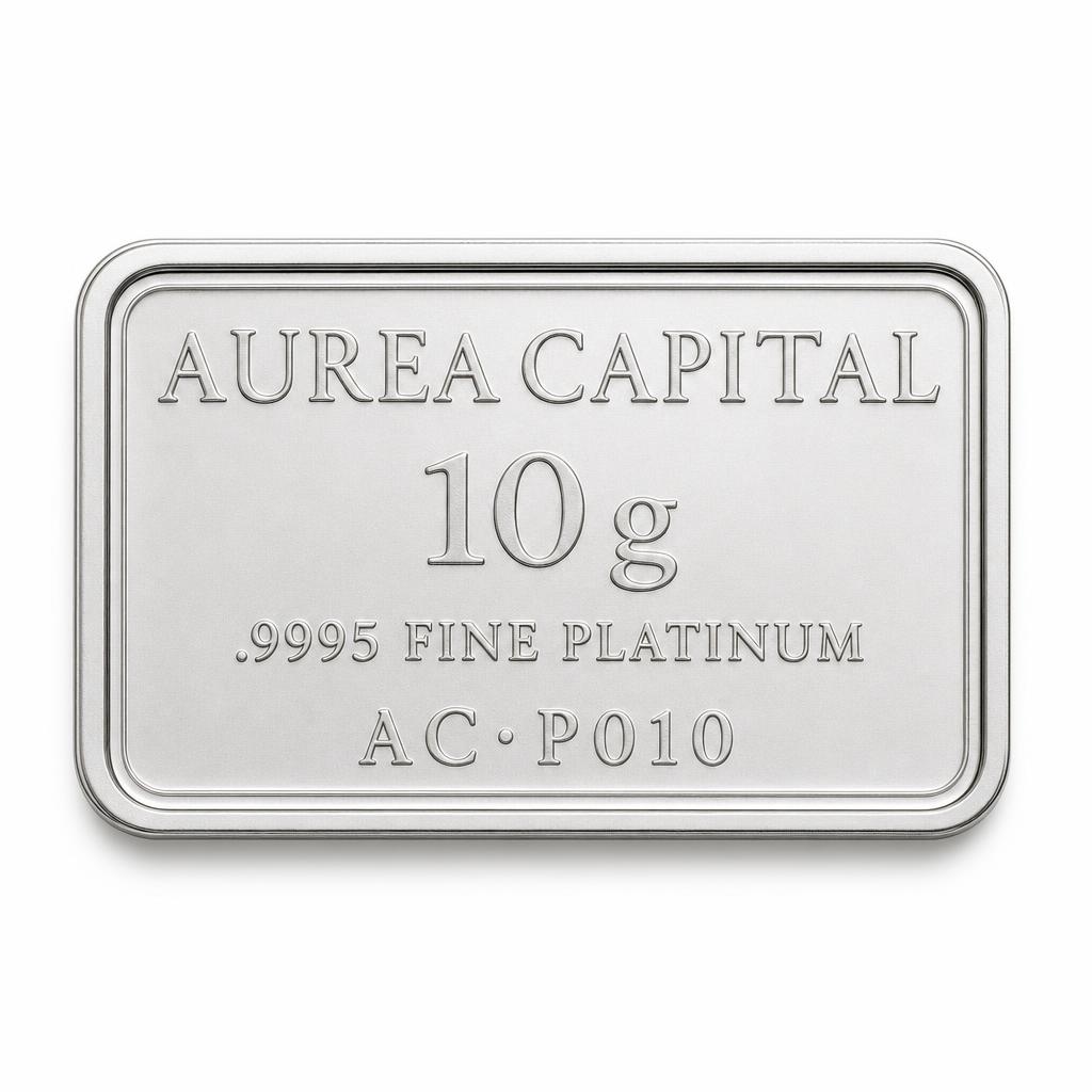 10 g Aurea Platinum Bar