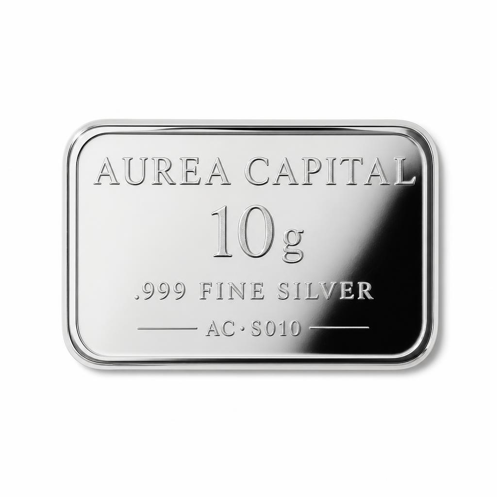10 g Aurea Silver Bar