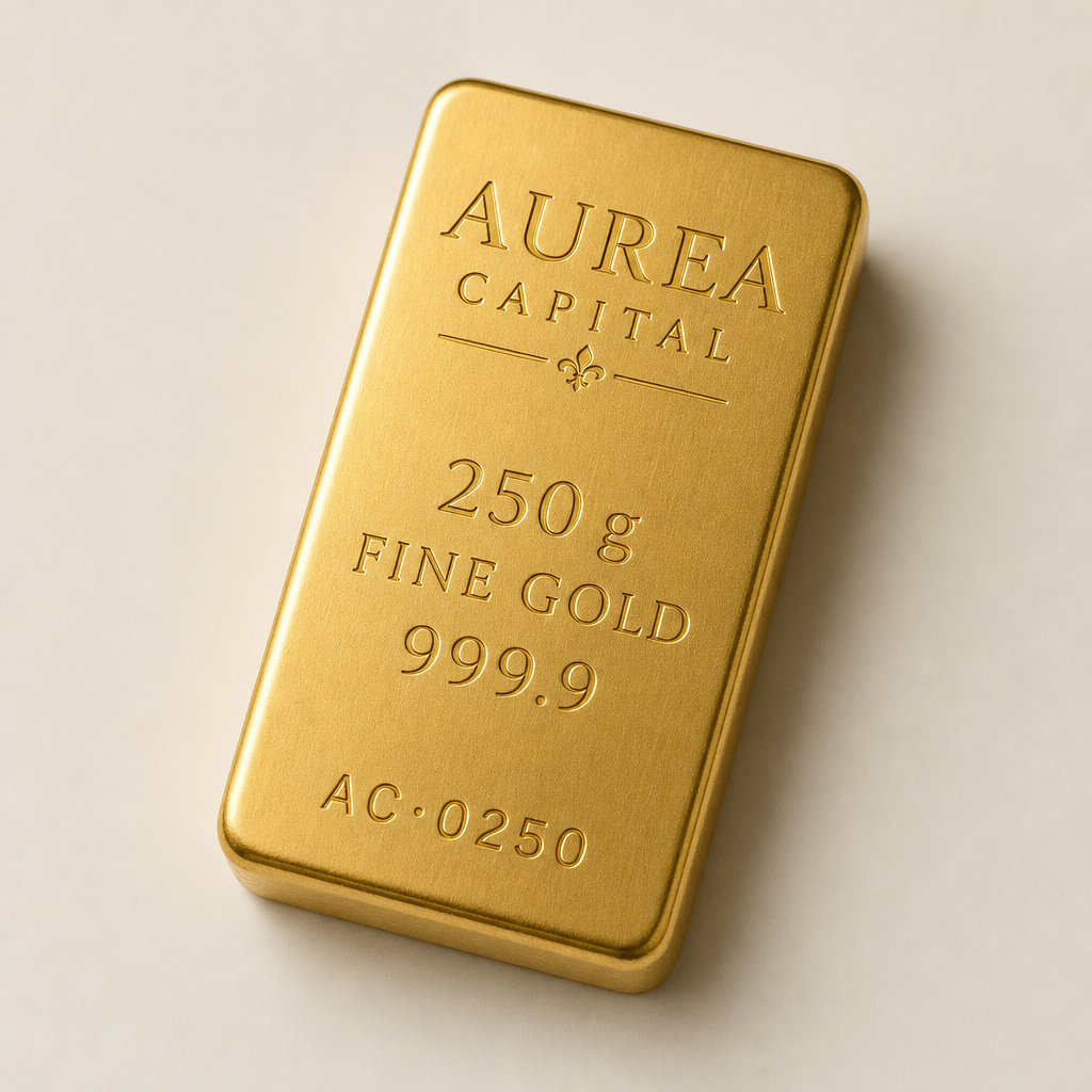 250 g Aurea Gold Bar