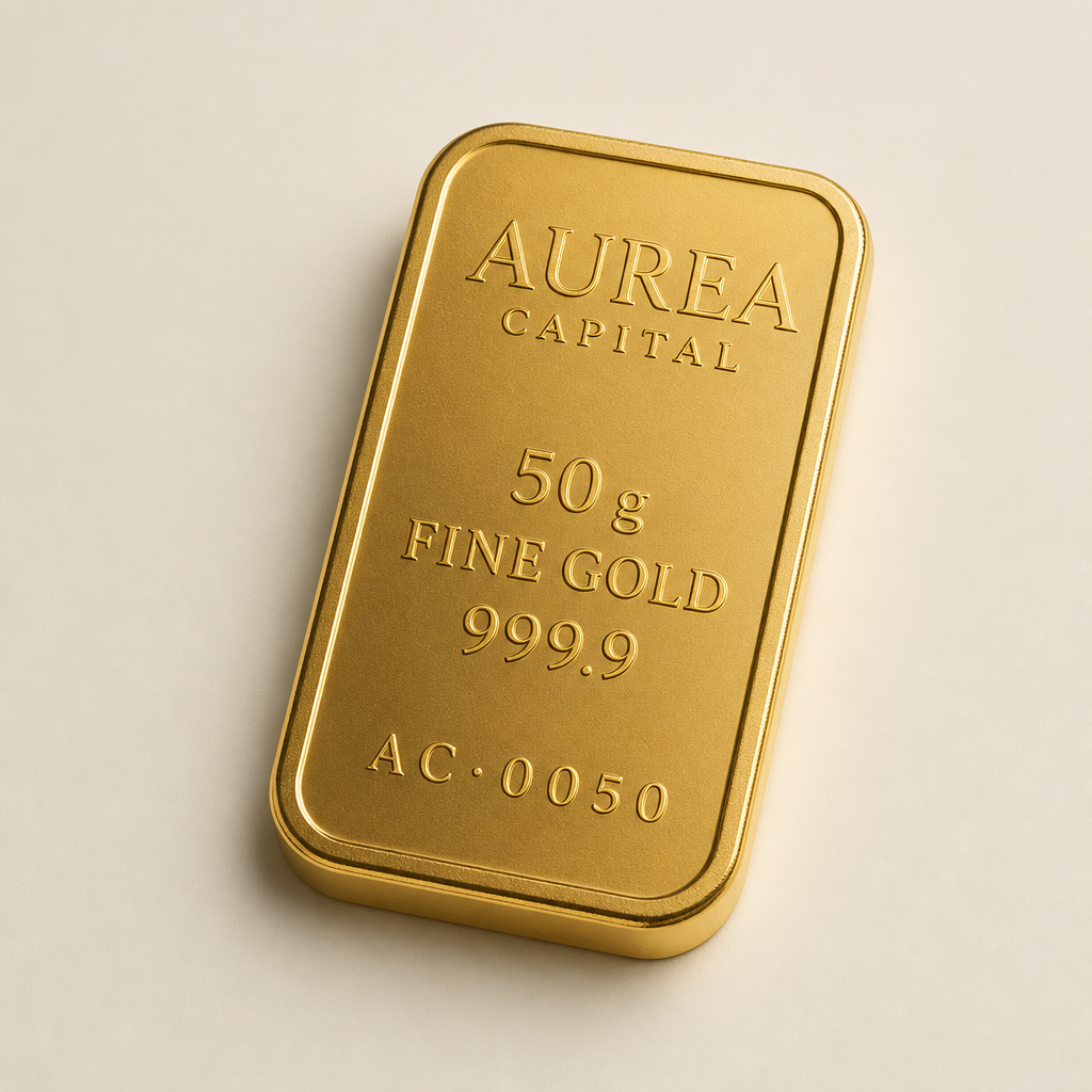 50 g Aurea Gold Bar